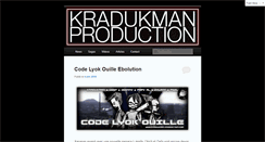 Desktop Screenshot of kradukman-production.com
